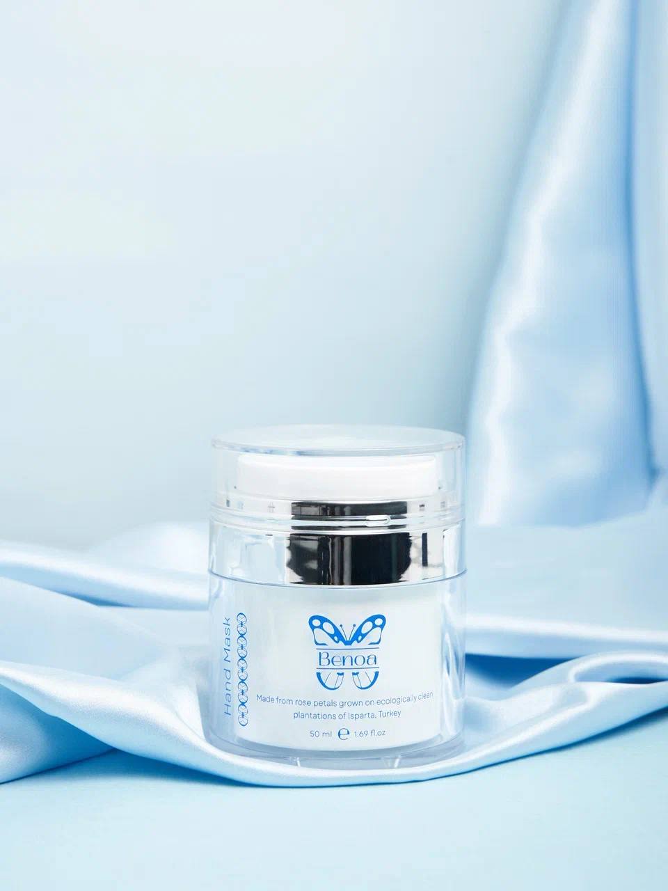 Ночная маска для рук с экстрактом розы — изображение 2
